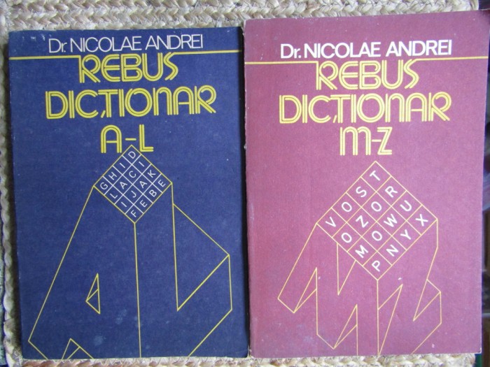 Rebus dictionar (2 volume) &ndash; Nicolae Andrei