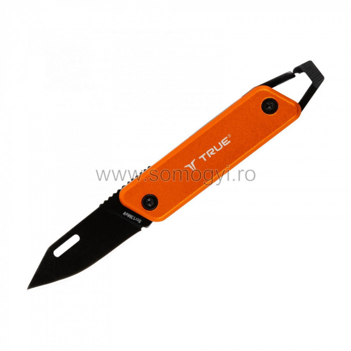 TRUE UTILITY MODERN KEY CHAIN KNIFE - Orange (Gift Box)