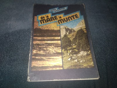 ION MANTA - DE LA MARE LA MUNTE foto