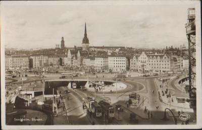 Carte Postala - Stockholm - Slussen &amp;quot;CP39&amp;quot; foto