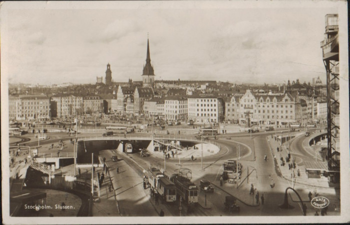 Carte Postala - Stockholm - Slussen &quot;CP39&quot;