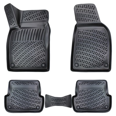 Set Covorase Auto Cauciuc Umbrella Pentru Audi A4 B6 2001-2006 B7 (Typ 8E 8H) 2004-2009 foto