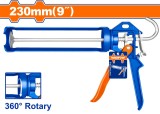 WADFOW - PISTOL PENTRU SILICON - 9&quot; -MANER ALUMINIU RANFORSAT PowerTool TopQuality