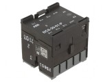Contactor cu 3-poluri și contact auxiliar NC 24VDC