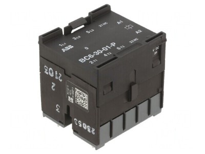 Contactor cu 3-poluri și contact auxiliar NC 24VDC foto