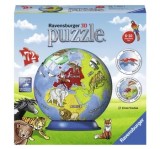 Cumpara ieftin Puzzle 3D Globul Pamantesc, 72 piese