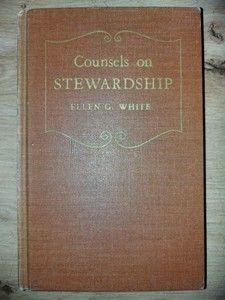 Counsels on stewardship- Ellen G. White foto