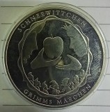 (A109) MONEDA DIN ARGINT GERMANIA - 10 EURO 2013, LIT. J, FRATII GRIMM - ALBA CA ZAPADA, STARE PROOF