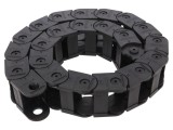 Ghidaj cu lanț BREVETTI LIGHT, 990mm, rază &icirc;ndoire 50mm, negru