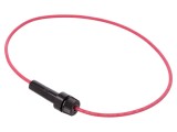 Clemă siguranţe cilindrice 6,3x32mm 20A 600VAC pe cablu