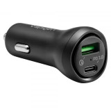 Cumpara ieftin Incarcator Auto USB, Type-C, 27W Spigen (F31QC) Negru