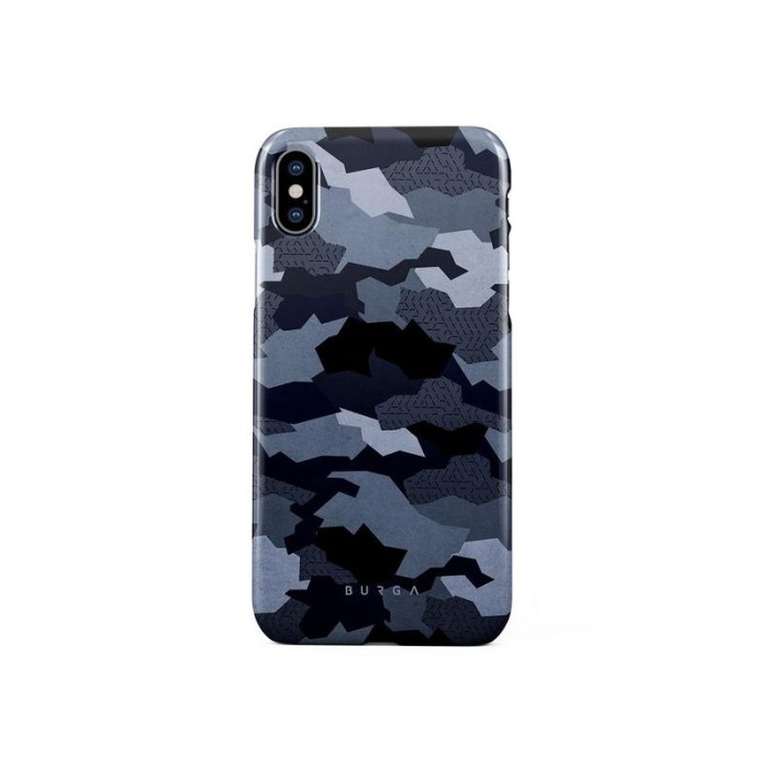 Husa Plastic Burga Navy Camo Apple iPhone X iPX_SP_ML_05