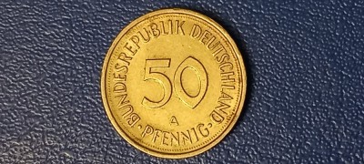 Moneda Germany 50 Penning 1992 foto