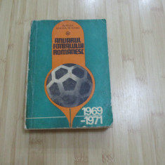 ANUARUL FOTBALULUI ROMANESC - 1969-1971
