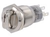 Comutator rotativ 3 poziții DP4T 0,5A 220VAC 1A 24VDC