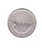 Moneda Nicaragua 25 centavos 1950, stare buna, curata