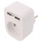 Conector Alimentare AC Splitter 250V 10A Alb