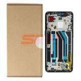 LCD+Touchscreen cu Rama OnePlus 10T / Ace Pro BLACK Original Service Pack