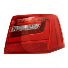 Stop spate lampa Audi A6 (C7), 01.2011-06.2014 Sedan, partea Dreapta, parte exteRioara, LED, cu suport becuri, Depo foto