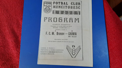 program FCM Brasov - Chimia Rm. valcea foto