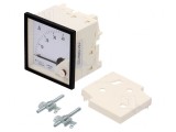 Ampermetru Panou DC 0-40A 61mm 600V