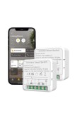 Comutator inteligent mini Zigbee, modul DIY WiFi pentru automatizarea casei &ndash; Negru