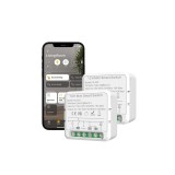 Comutator inteligent mini Zigbee, modul DIY WiFi pentru automatizarea casei &ndash; Negru