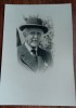 QW18 76 - Fotografie foarte veche - distins domn cu palarie - anii 1940, Alb-Negru, Europa, Portrete