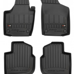 Set Covorase Auto Cauciuc Negro Seat Toledo 4 2012→ Pro Line Tip Tavita 3D 3D407480