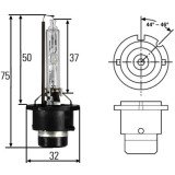 Bec Xenon Hella D2S 85V 35W 8GS 007 949-261