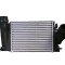 Intercooler Nissan Qashqai (J11), 02.2014-, X-Trail, 02.2014-, motor 1.6 dci 96kw, diesel, cu/fara AC, aluminiu brazat/plastic, 282x217x62 mm, SRLine