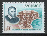 Monaco 1976 Mi 1239 MNH - Centenarul Asociatiei Vincent de Paul, Nestampilat