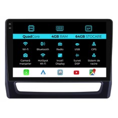 Navigatie Dedicata Mitsubishi ASX 2 (2019 - 2025),QuadCore, 10Inch, 4Gb Ram, 64Gb Stocare, Carplay