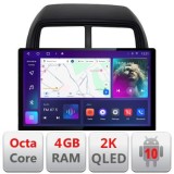 Navigatie dedicata Edonav Mitsubishi ASX 2017-2021 model facelift, Ecran 2K QLED 13&quot;,Octacore,4Gb RAM,32Gb Hdd,4G,360,DSP,Carplay,Bluetooth V1 CarStor