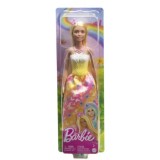 BARBIE PAPUSA BARBIE CU PARUL BLOND SI GALBEN