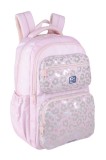 RUCSAC OXFORD DREAM TECH HOLOGRAFIC 2 COMPARTIMENTE 44X32X18CM PINK ANIMAL ROZ