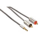 Cablu audio Hama 80865 3.5 mm stereo jack plug - 2x RCA plug, 2m