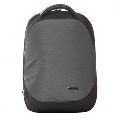 Rucsac laptop Lamonza Anchor, port USB si cablu inclus, gri foto