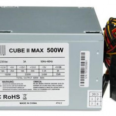 Sursa I-BOX CUBE II, 500W, ATX 2.2