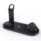Incarcator wireless ZYTEQ&reg; 4 in 1, statie universala Qi, fast charge 15W, compatibil Apple Watch, AirPods, iPhone, Android, Samsung, Huawei, negru