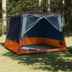 vidaXL Cort interior din plasă Gri 291 x 291 cm
