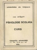 C9582N Psihologie școlară, curs de Ion Drăgan, 1976, Timișoara