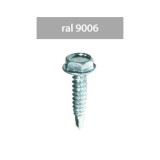 Suruburi perforatoare ral9006-alumin. 4.8x20mm, 250/set, INDEX