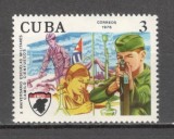 Cuba.1976 10 ani Scoala Militara Camilo Cienfuegos SC.603