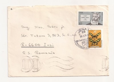 FD20 - Plic Circulat international Germania - Romania , 1979 foto