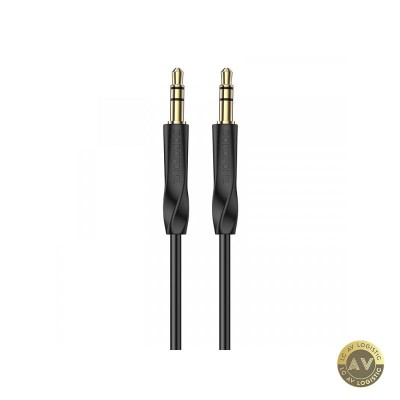 Cablu Audio 3.5mm - 3.5mm Borofone BL16 1m Negru foto