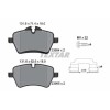 Placute frana Mini Mini (R50 R53) 06.01-09.06, Mini (R56) 11.05-01.14, Mini Cabriolet (R52) 04.04-07.08, Mini Clubman (R55) 10.06-12.15, Mini Convert, Textar