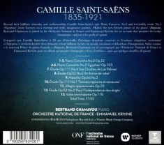 Saint-Saens: Piano Concertos No. 2 &amp; 5, pieces for solo piano | Bertrand Chamayou, Emmanuel Krivine, Orchestre Nationale de France