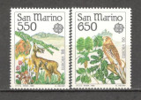 San Marino.1986 EUROPA-Natura si protejarea mediului SE.666