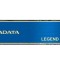 SSD ADATA, Legend SSD 710, 2 TB, PCIe Gen3 x4 M.2 2280, read 2400Mbps / write 1800Mbps &quot;ALEG-710-2TCS&quot;